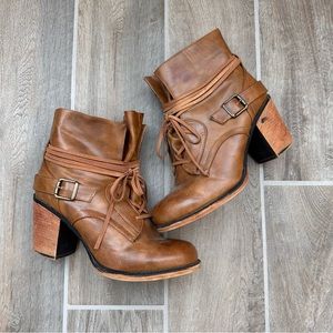 Celebrity Pink Brown Ankle Boots